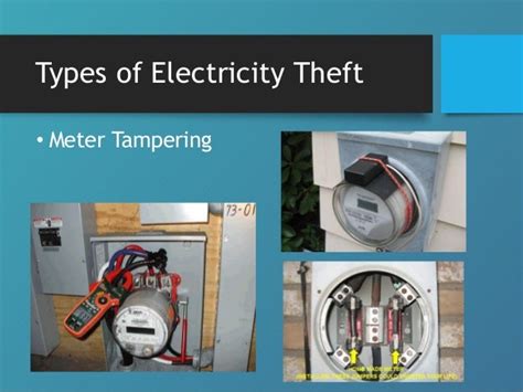 penalty for electric meter tampering